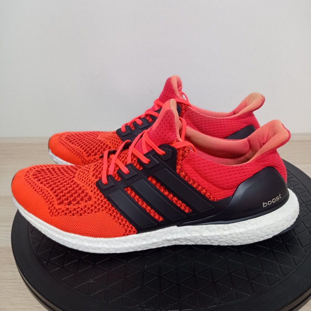Adidas Ultra Boost 1.0 Red Men s Fashion Footwear Sneakers on