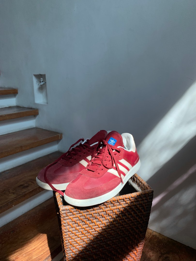 ADIDAS Samba ADV Burgundy Colorway Rare
