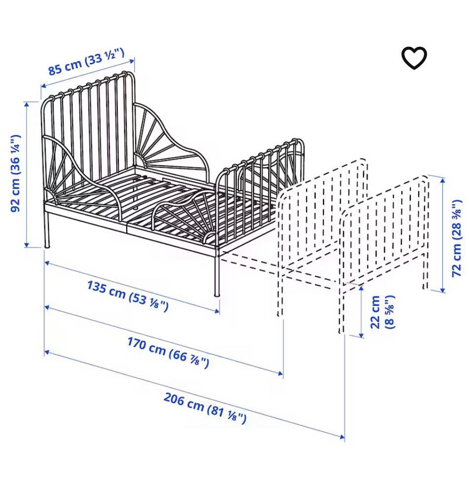 Adjustable ikea bed, Furniture & Home Living, Furniture, Bed Frames