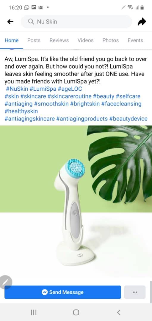 AGELOC LUMISPA, Beauty & Personal Care, Face, Face Care on Carousell