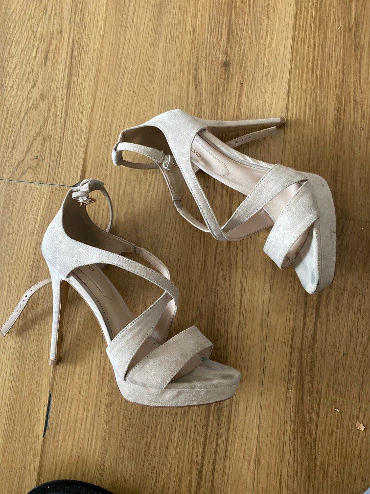 ALDO high heels 4.5 inches (Category: Heels) located in Taguig. Submitted by prelovedSB (Listing ID 1233617514, Image 1). Description: US 8.5 / euro 39 With also box Pick up bgc.