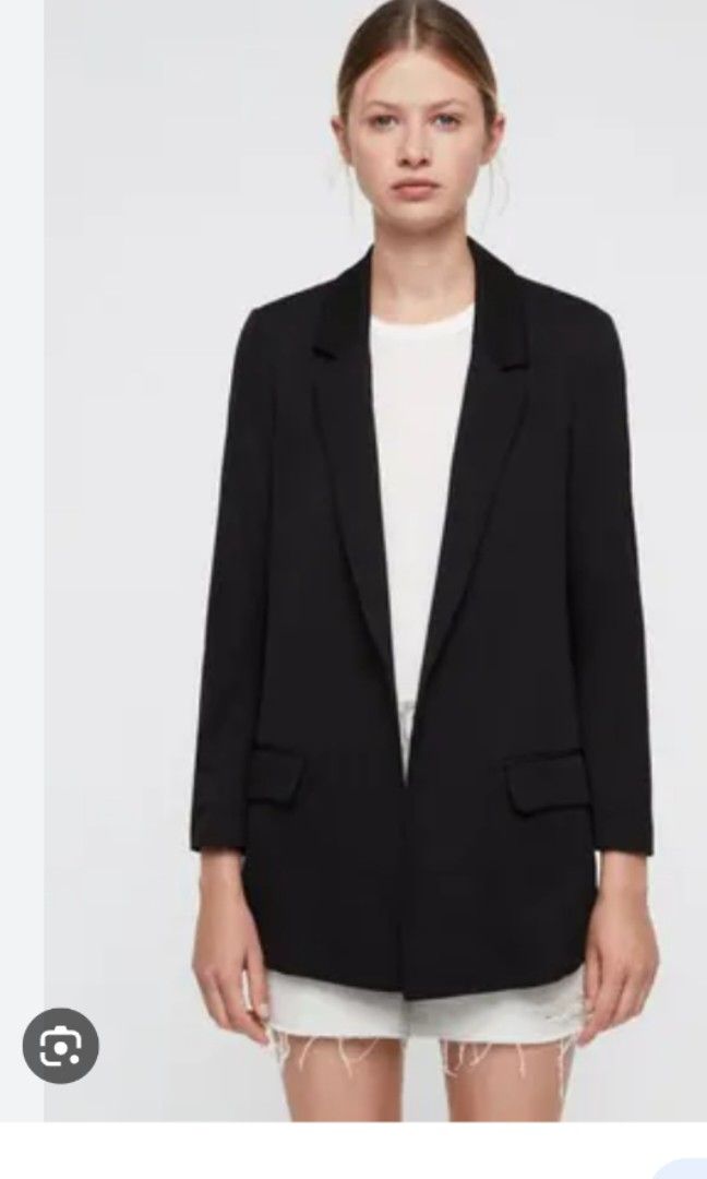 All saints Aleida Black Blazer Women s Fashion Coats Jackets