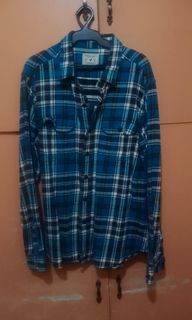 American eage flannel shirt overshirt