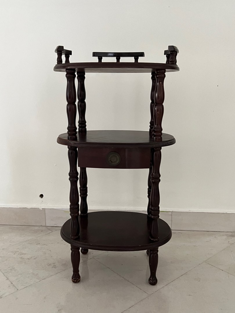 Antique display shelf, Furniture & Home Living, Furniture, Shelves