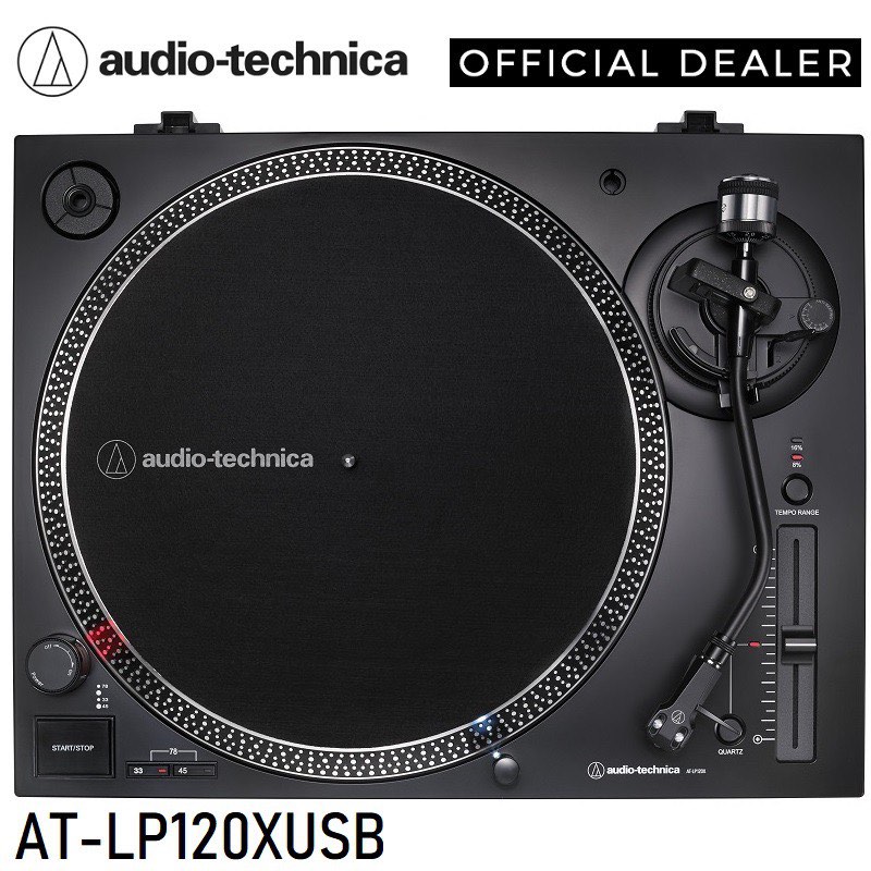 AudioTechnica ATLP120XUSB DirectDrive Digital Turntable (USB