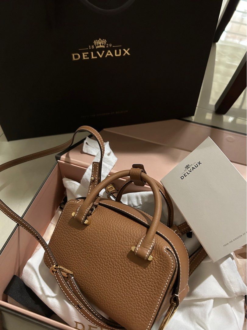Delvaux - Our new Cool Box Nano is summer-ready in bright apricot with  contrasting edges. Accessorize for summer with Delvaux's most vibrant  collection yet. Shop your favourites online