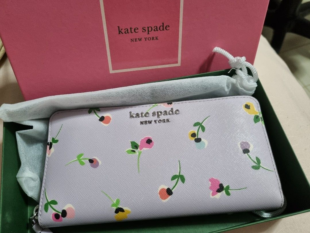 Kate spade wildflower ditsy wallet online
