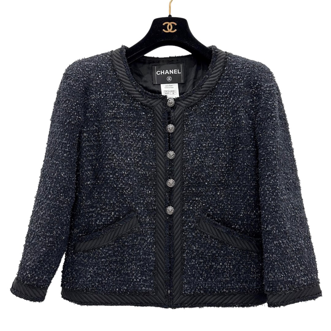 Chanel sales wool jacket
