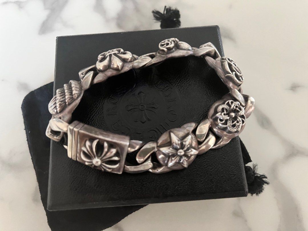 Authentic chrome hearts bracelets Luxury Accessories on Carousell