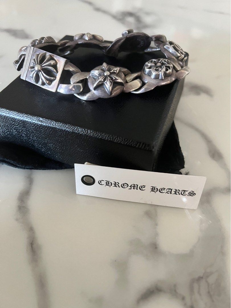 Authentic chrome hearts bracelets Luxury Accessories on Carousell