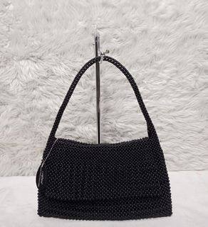 Authentic Regina Black Coral Collection Handbag