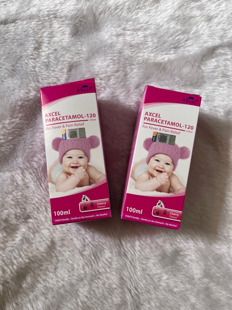 Axcel Paracetamol 100ml Cherry Flavour, Babies & Kids, Baby Monitors on ...