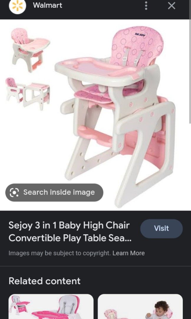 baby high chair 3 in 1 Babies Kids Baby Nursery Kids