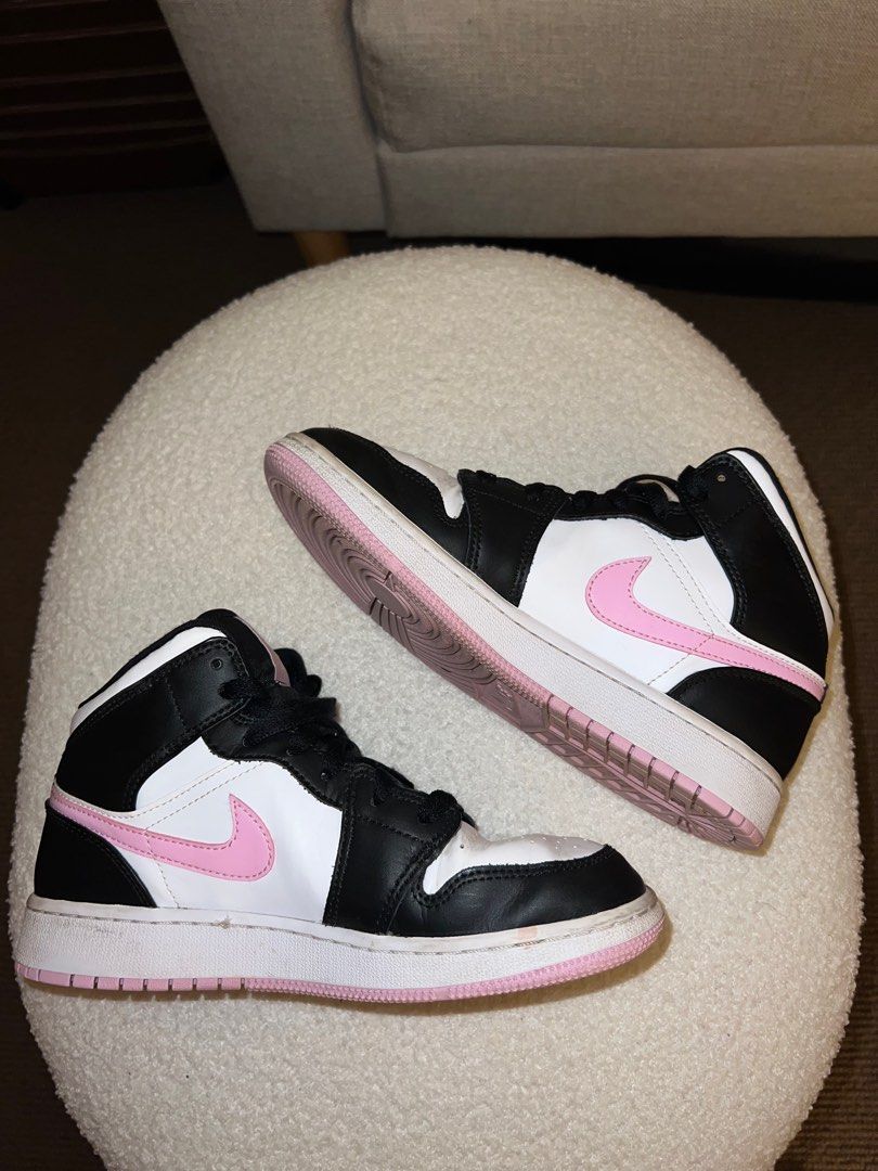 Baby Pink Limited Edition Jordan 1 s Sneakers Women s Fashion