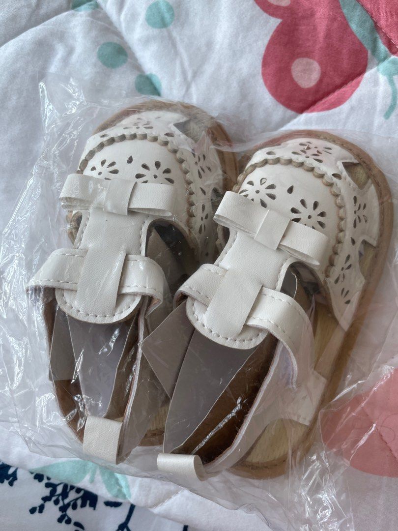 White infant sandals online