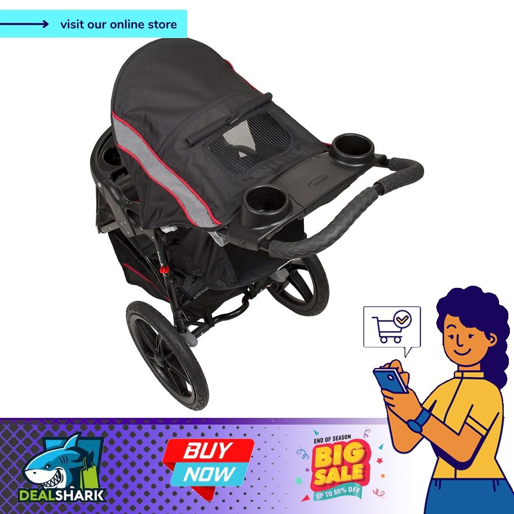 Baby Trend Range Jogger Stroller, Millennium