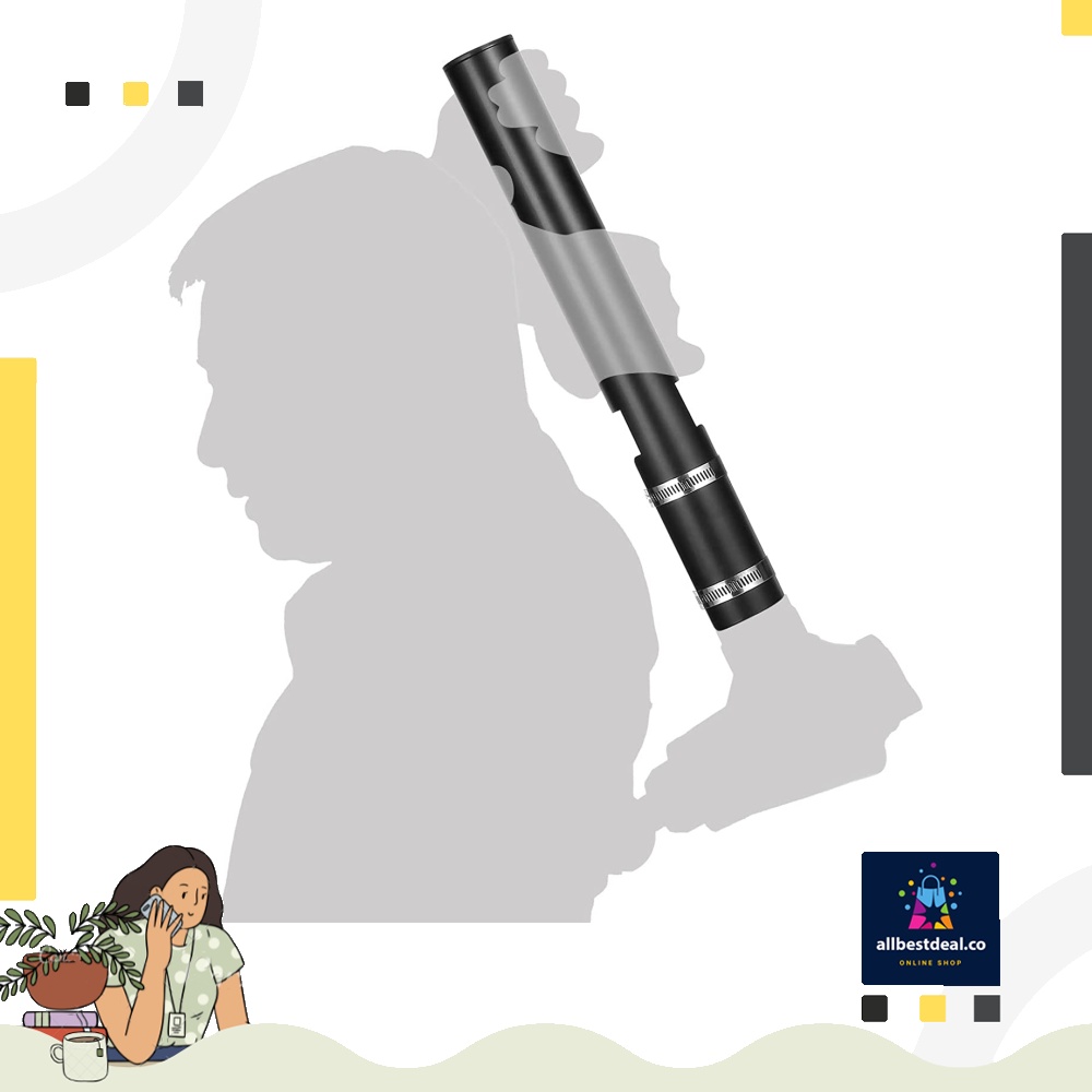 Back Massage Gun Extension Holder Handle Hand Mount Arm Rod Hilt for