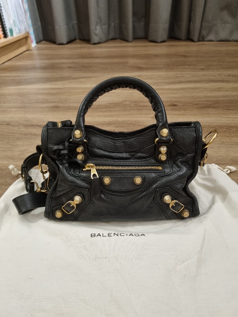 Balenciaga mini black city ghw Luxury Bags  Wallets on Carousell