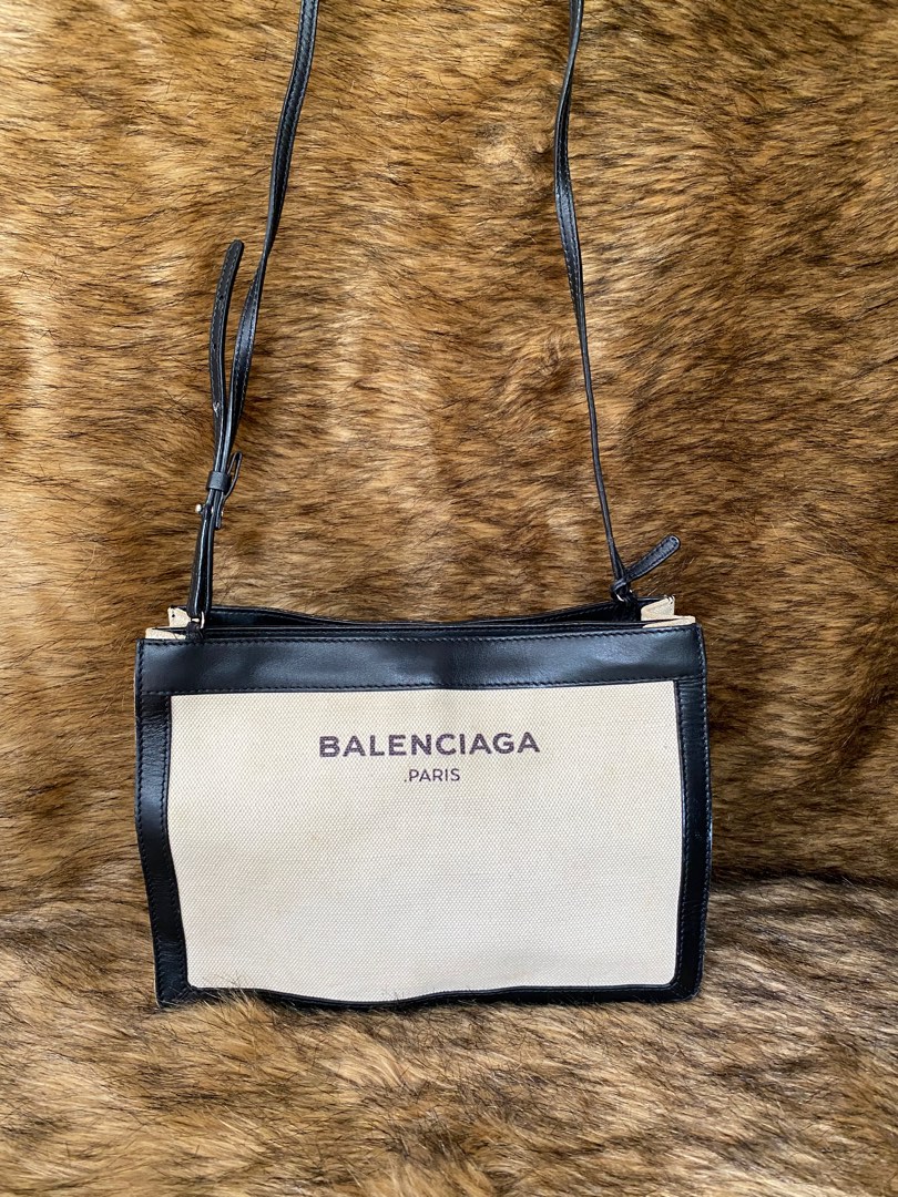 Balenciaga best sale navy pochette