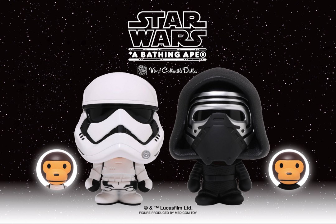 BAPE X STAR WARS BABY MILO KYLO REN VCD M STAR WARS VCD | bape.com