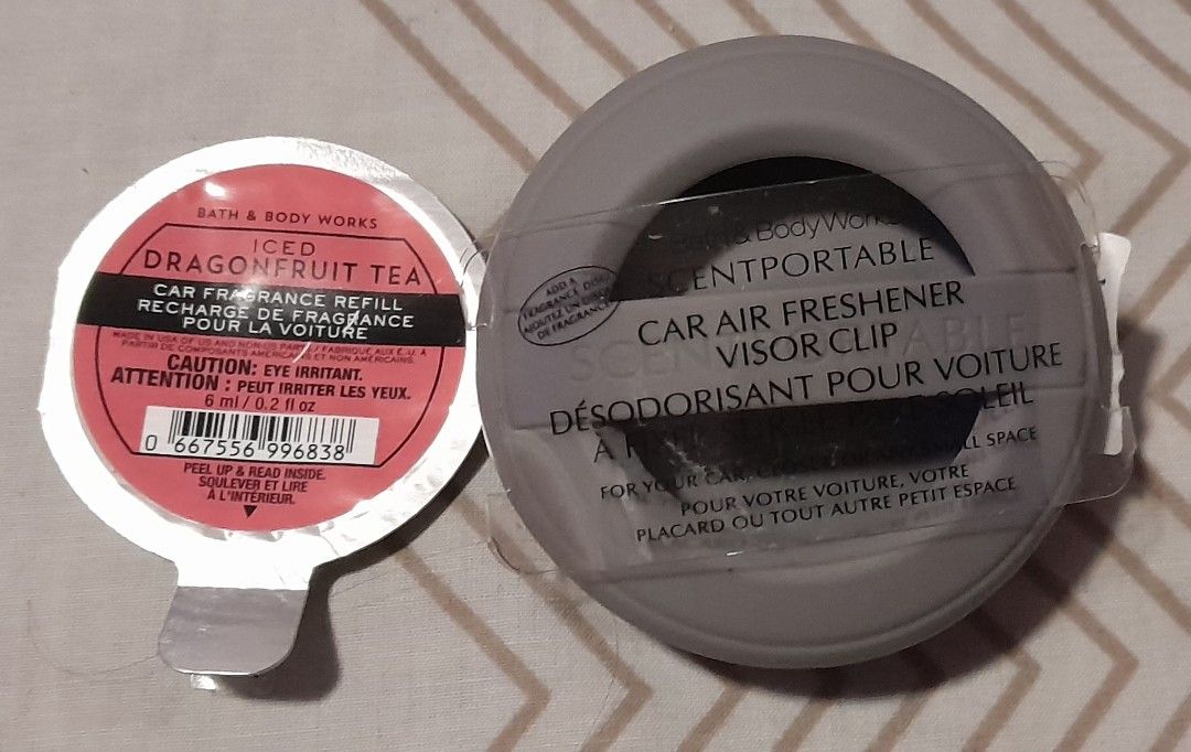 Bath & Body Works Visor Clip SET, Furniture & Home Living, Home