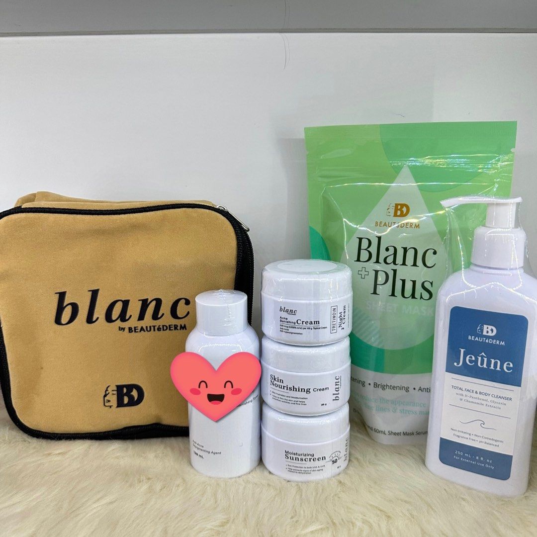 Beautederm Blanc set (Category: Face Care) located in Pasay City. Submitted by beautedermpasay (Listing ID 1233609032, Image 1). Description: .