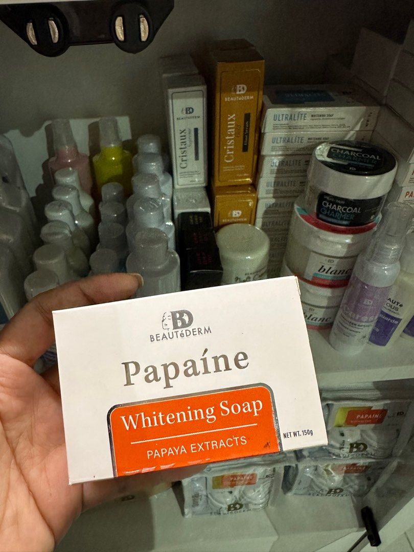 Beautederm Papaine soap (Category: Body Care) located in Pasay City. Submitted by beautedermpasay (Listing ID 1233593396, Image 2). Description: .