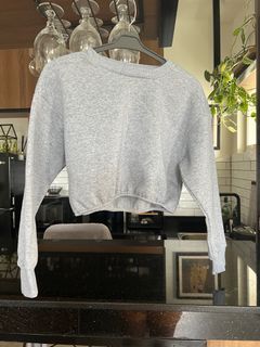 Bench Gray Cropped Sweater