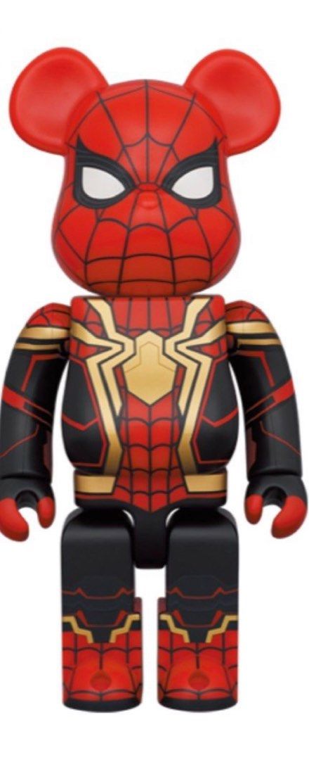 Be@rbrick Spider-man integrated suit 1000%, 興趣及遊戲, 玩具& 遊戲