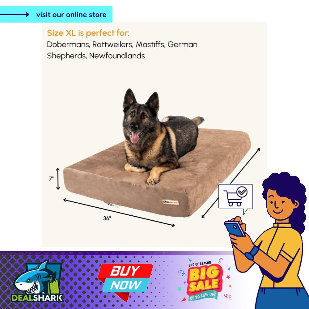 Big barker 2025 bed sale
