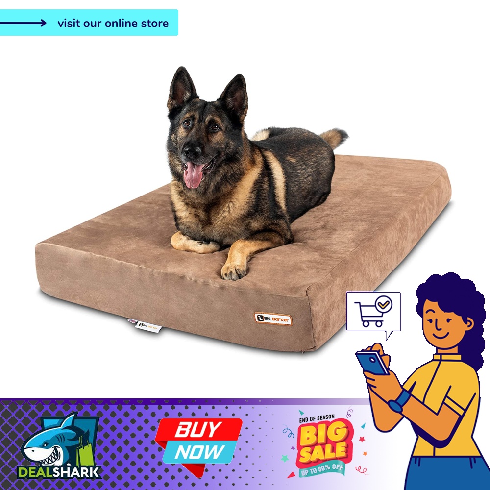 Big barker dog deals bed sale
