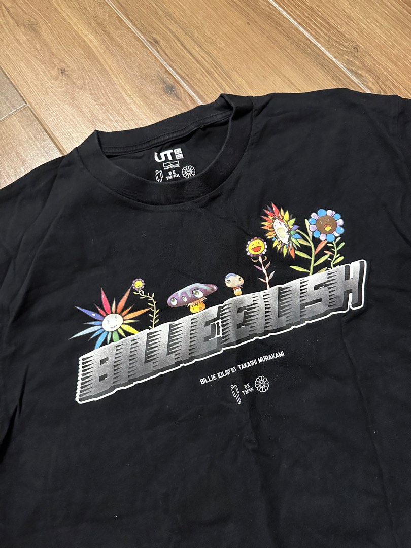 Billie Eilish by Takashi Murakami UT + Short-Sleeve Oversized Graphic  T-Shirt