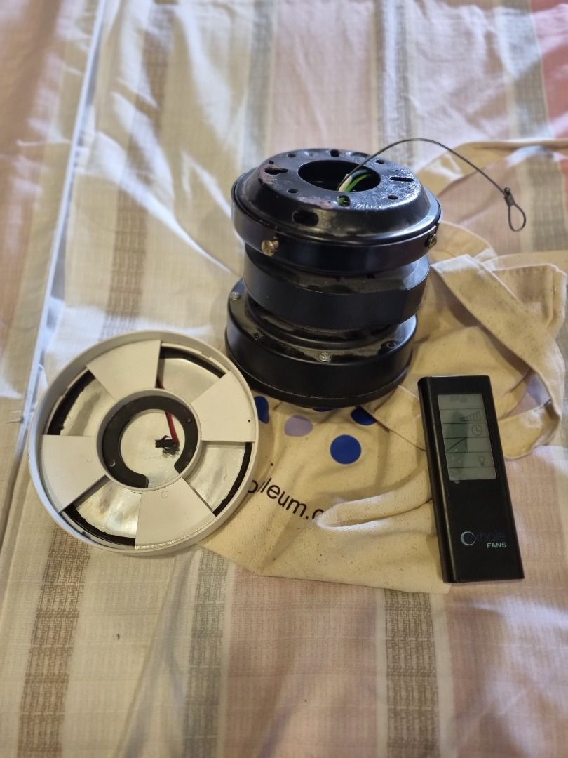 Bladeless Ceiling Fan Exhale Fan, Furniture & Home Living, Lighting