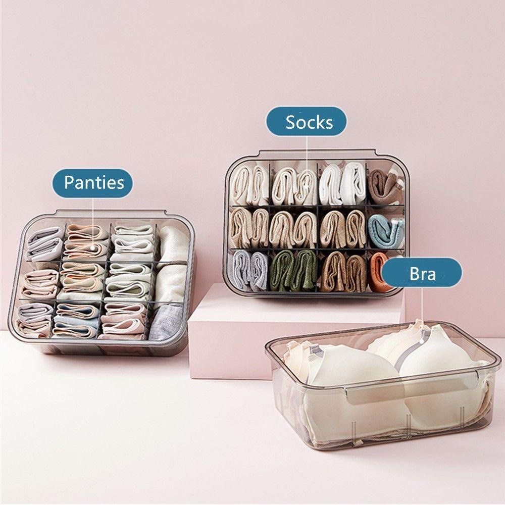 Drawer Type Underwear Plastic Storage Box Socks and Panties