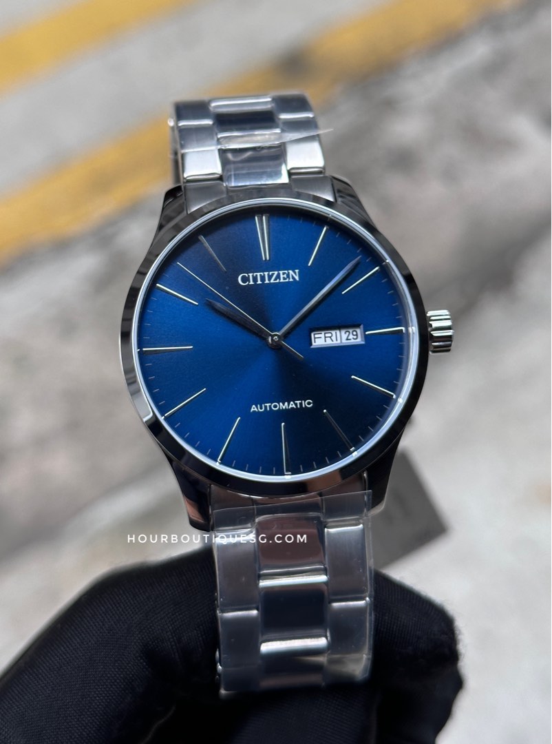Brand New Citizen Automatic Blue Dial Watch NH8350 83L Men s