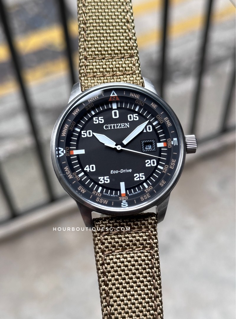 Citizen Men's BM7390-14E Eco-Drive Black Dial Watch