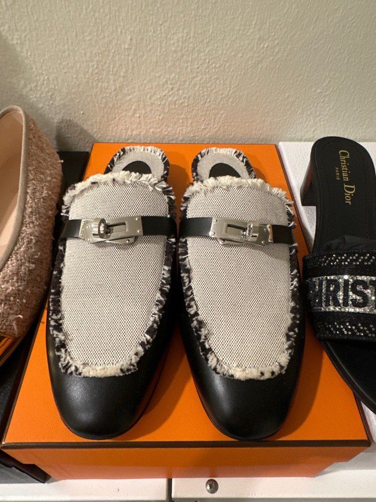 Hermes slip clearance on mules
