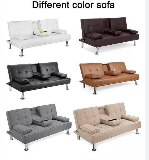 BRAND NEW SOFA BED (Category: Sofas) located in Makati City. Submitted by commercialappliances (Listing ID 1233560340, Image 1). Description: SPECIFICATION: Material : Other,wood, Style Eclectic: American retro Sofa Type:Sofa-Bed-LEATHER Upholstery: Faux Leather 1. Foldable, dual-purpose sofa, changing bed in one second, good load-bearing performance, 2. One thing with dual use, saving space, stable and durable, environmentally friendly and healt