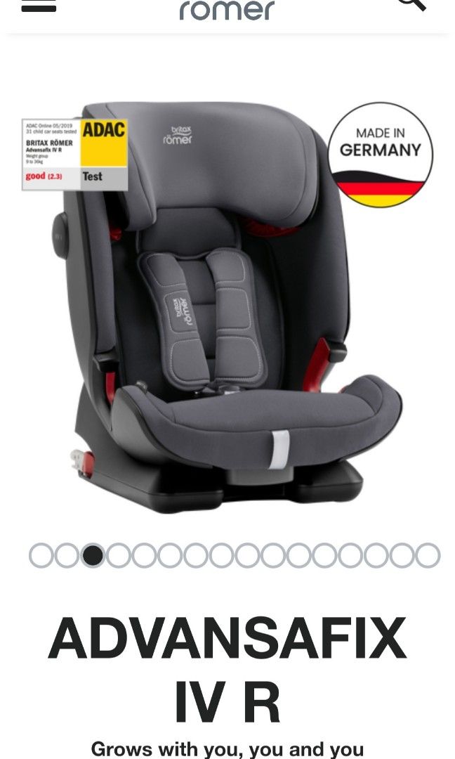 BRITAX ROMER ADVANSAFIX IV R 9 36KG