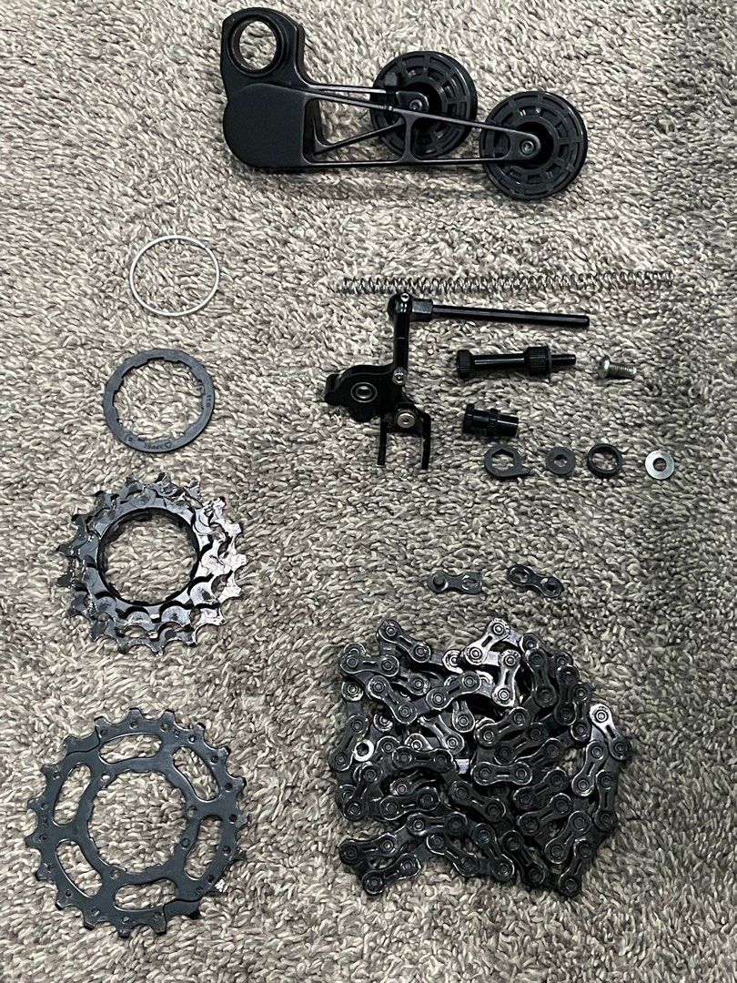 Brompton external 4 speed conversion kit