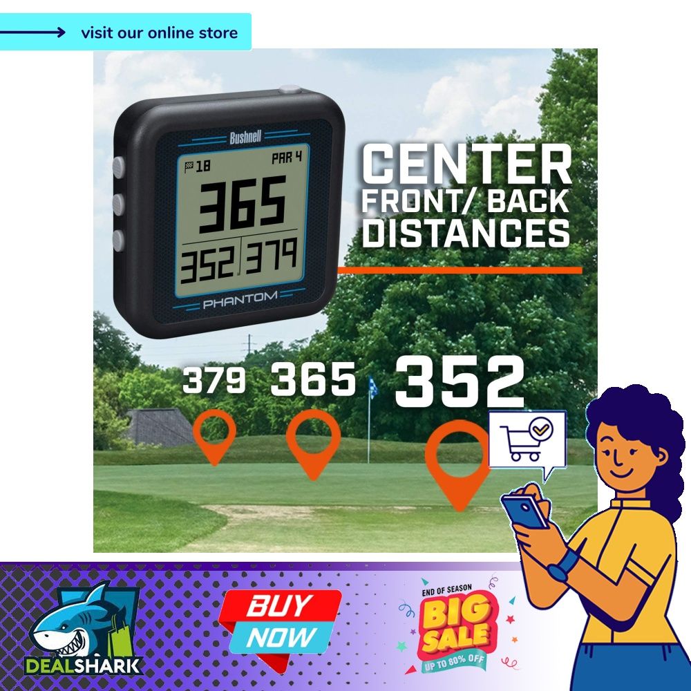 Bushnell 368821 Phantom Golf GPS