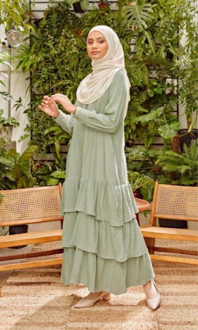 nile green dress Short Mint Green Casual Summer Dress with Floral Print– PromGirl main image 1
