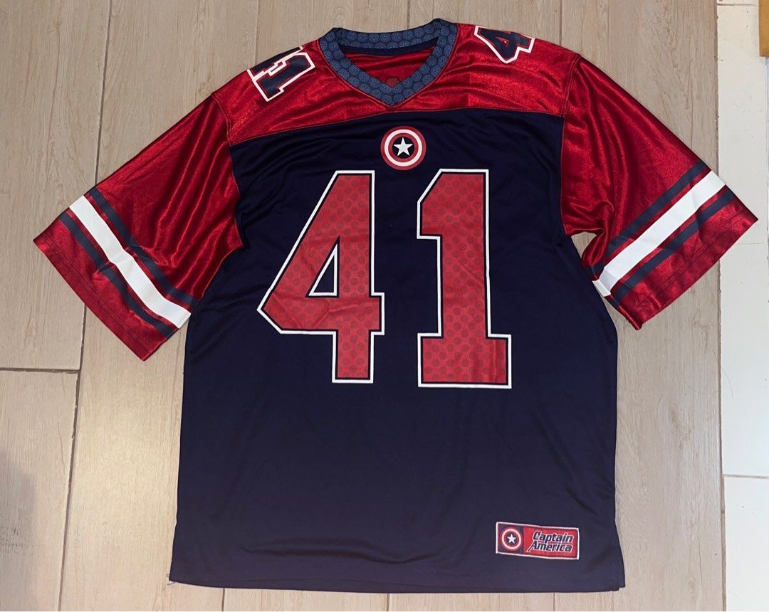 Captain america hockey jersey sales
