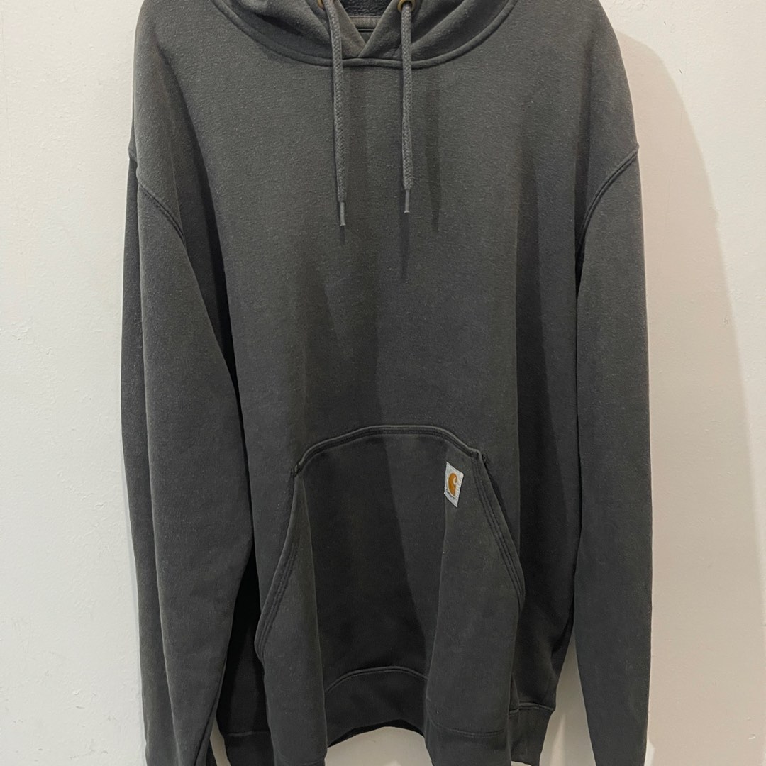 Carhartt Hoodie Original Made in Mexico, Fesyen Pria, Pakaian