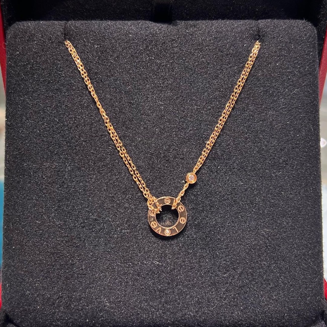 Cartier love cheap pendant