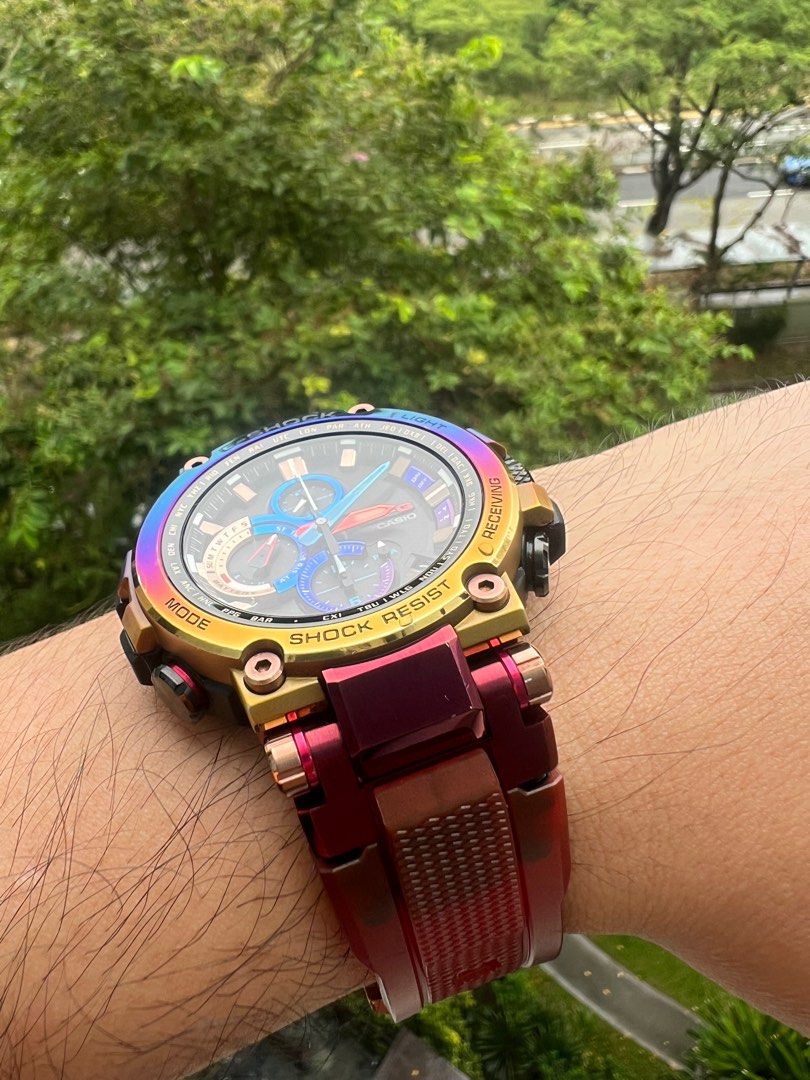 Casio G Shock GShock MTG B1000VL B1000 1000VL Volcano Limited