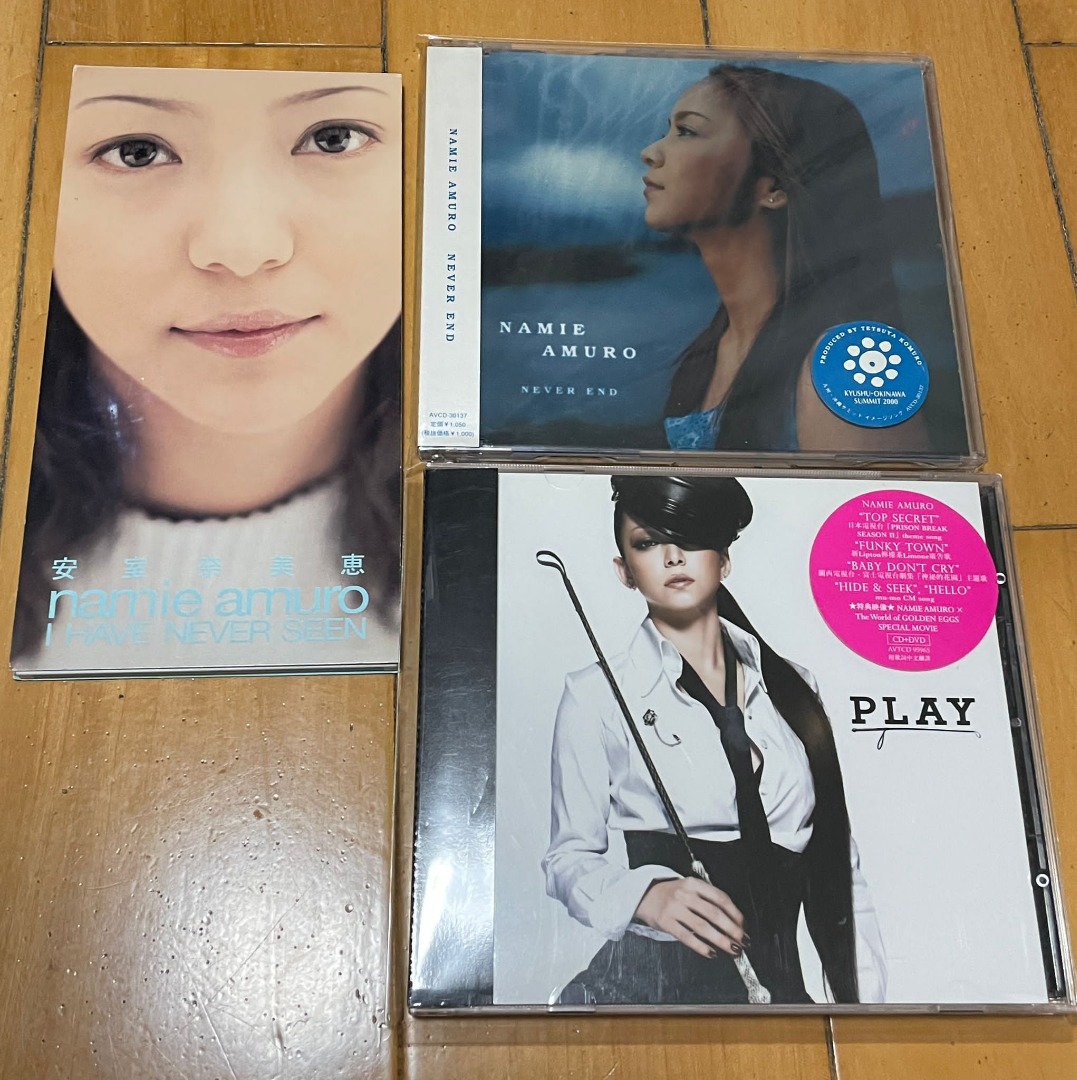 安室奈美恵日版港版CD，不散賣（安室奈美惠、Namie Amuro、JPOP