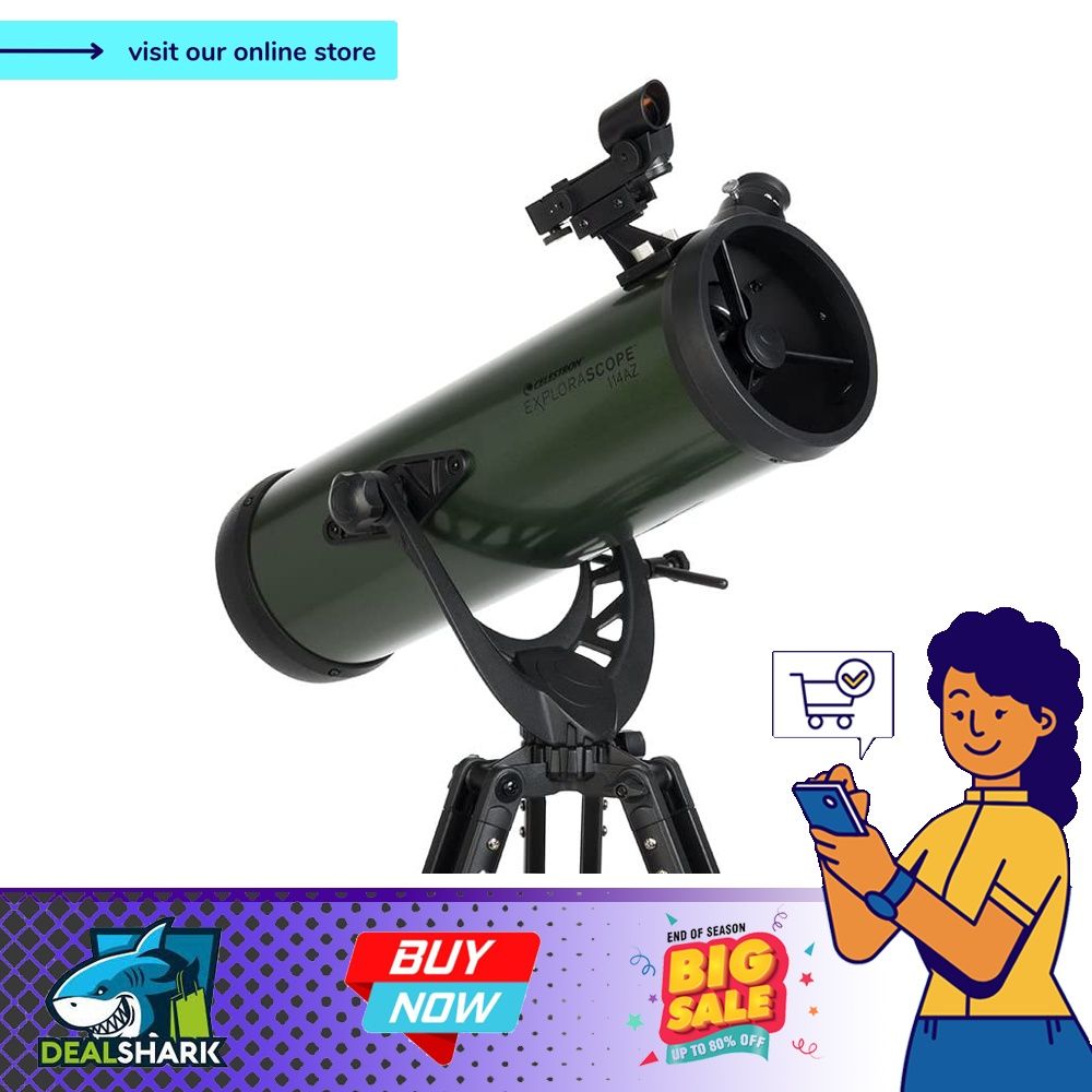 Celestron explorascope hot sale 114az