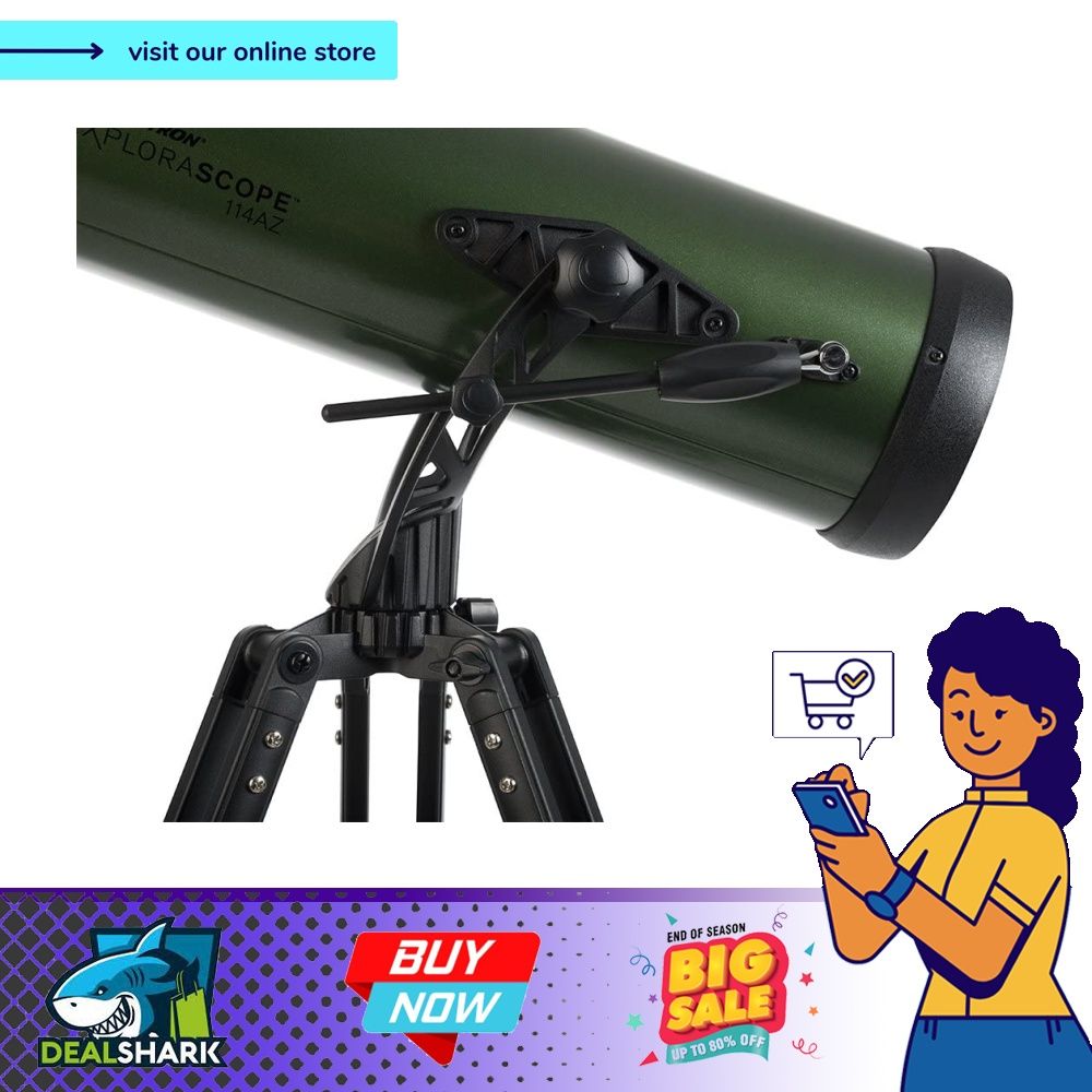 Celestron ExploraScope 22103 114AZ Reflector Telescope