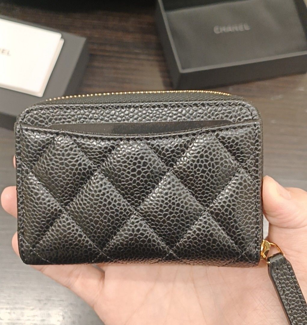 CHANEL Classic Cardholder Coin Purse, Luxury, Bags & Wallets on Carousell